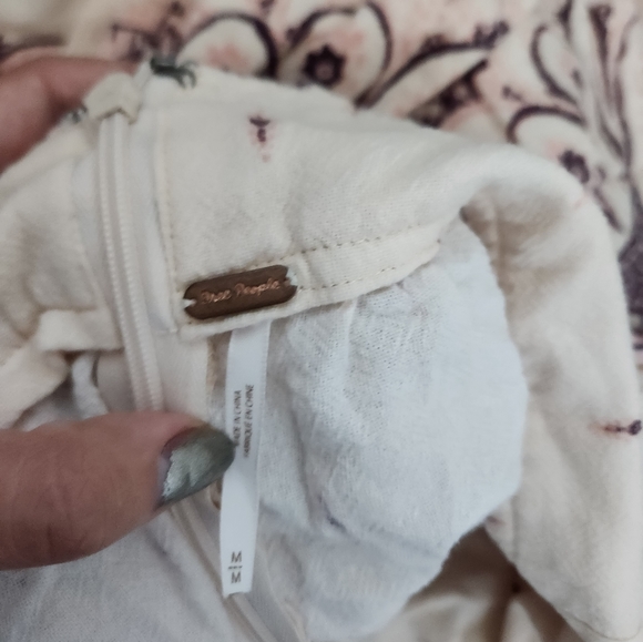 Free People Cream Setting Sun Jumpsuit - Picture 4 of 9